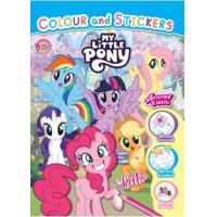 ราคา หนังสือ My Little Pony hello หนังสือระบายสีและสติ๊กเกอร์ Colour and Sticker (8859733206058)