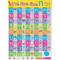 ราคา หนังสือ ก ไก่ โปสเตอร์พลาสติกอ่าน เขียน เรียน (Talking Pen) (1294877744924)