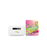 ราคา RUIO AIS 4G Pocket WiFi M30T Bundle Marathon Max NA (1047292)