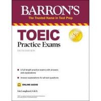 ราคา หนังสือ BARRON'S TOEIC PRACTICE EXAMS (5TH ED.) (ONLINE AUDIO) (9781506273433)