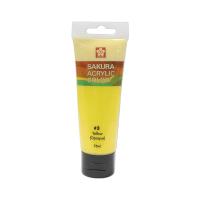 ราคา สีอะคริลิค SAKURA NO.3 สีเหลือง 75 ml. (K091292)