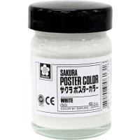 ราคา สีโปสเตอร์ SAKURA PW-50 สีขาว 60 C.C. (K091604)