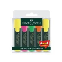 ราคา FABER-CASTELL ปากกาเน้นข้อความ (แพ็ค4ด้าม) (1001834)