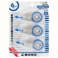 ราคา เทปลบคำผิด 6 มม.x8 ม. (แพ็ค3อัน) ทอมโบว CT-CF6 (1311180)