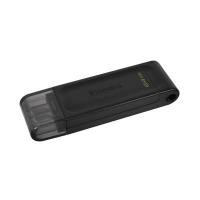 ราคา แฟลชไดร์ฟ Type-C 64GB ดำ Kingston DT70 (4008205)