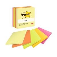 ราคา กระดาษโน้ต โพสต์-อิท 654-5ASST คละสีนีออน 3x3 นิ้ว แพ็ค 5 เล่ม (5096341)