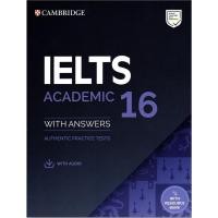 ราคา หนังสือ CAMBRIDGE IELTS 16 ACADEMIC:SB+ANS+AUDIO&RESOURCE BANK (D098636)