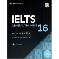 ราคา หนังสือ CAMBRIDGE IELTS 16 GENERAL TRAINING:SB+ANS &AUDIO&RESOURCE BANK (DA00483)
