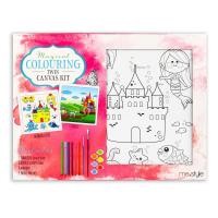 ราคา ME.STYLE ชุดผ้าใบระบายสี Magical Colouring Twin Canvas Kit (K090903)