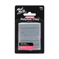 ราคา MONT MARTE ดินปั้นโพลิเมอร์ สี Dark Grey ขนาด 60 กรัม (K091972)