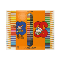 ราคา COLLEEN สีไม้ 2 หัว 18 ด้าม 36 สี รุ่น 785 (K091449)