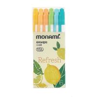 ราคา ชุดปากกาสูตรน้ำ 2 หัว MONAMI รุ่น Live Color คละสี (จำนวน 6สี/แพ็ค) (1092232)
