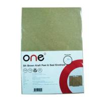 ราคา ซองเอกสารสีน้ำตาล ONE กระดาษคราฟท์ BA ขนาด 7 x 10 นิ้ว แถบกาวซิลิคอน แพ็ค 25 ซอง (5096665)