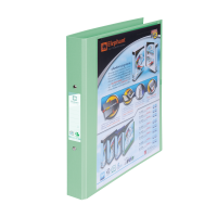 ราคา ตราช้าง แฟ้ม 2 ห่วง รุ่น 221V อความารีน สีเขียวพาสเทล ขนาดสัน 3.5 ซม. (6005221)