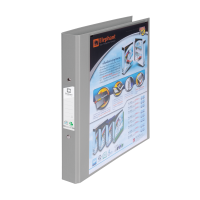 ราคา ตราช้าง สีเทาแฟ้ม 2 ห่วง รุ่น 221/V สีเทา ขนาด A4 สัน 3.5 ซม. (603162T)