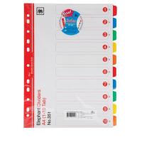 ราคา ELEPHANT อินเด็กซ์กระดาษการ์ด (1-10) รุ่น 351 สีขาว (6180710)