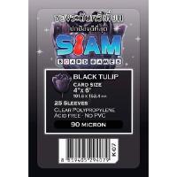 ราคา SIAM BOARDGAMES ซองการ์ด แบล็คทิวลิป 10.2x15.2ซม. (K090046)