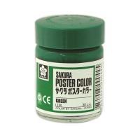 ราคา สีโปสเตอร์ SAKURA PW-30-29 สีเขียว 300 cc. (K091615)