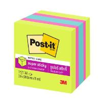 ราคา POST-IT ซูเปอร์สติกกี้โน้ต รุ่น 2027-SSGFA คละสี ขนาด 3x3 นิ้ว (5096320)