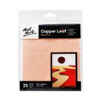 ราคา MONT MARTE แผ่นฟอยล์สีทองแดง ขนาด 14x14 ซม. 25 แผ่น (K092179)