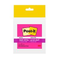 ราคา ซูเปอร์สติกกี้โน้ต Post-it 6654-1SSNP ชมพูสะท้อนแสง 3x3 นิ้ว (5096329)