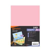 ราคา กระดาษการ์ดสี ตราช้าง A4 160แกรม 50แผ่น/แพ็ค สีชมพู (5096468)