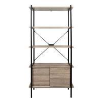 ราคา FURRADEC ชั้นวางของ 4 ชั้น BS-1741MH สีวอลนัท (A011698)