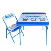 ราคา VINTAGE ชุดโต๊ะ+เก้าอี้ DORAEMON ขนาด 61x61x51 ซม. พับเก็บได้ (A015720)