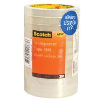 ราคา SCOTCH เทปใส แกน 3 นิ้ว รุ่น 500 ขนาด 1/2 นิ้ว x 36 หลา (แพ็ค 12 ม้วน) (3100510)