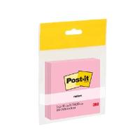 ราคา กระดาษโน้ต โพสต์-อิท 654-2PPK สีชมพู 3x3" (แพ็ค2เล่ม) (5096483)