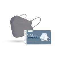 ราคา WELCARE หน้ากากอนามัยทางการแพทย์ 3D WF-99 สีเทา (กล่อง 50 ชิ้น) (9092561)