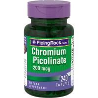 ราคา Chromium Picolinate 200 mcg, 240 Tablets โครเมียมพิกโคลิเนต PipingRock (10991281932)
