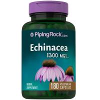 ราคา Echinacea 1300 mg 180 Vegetarian Capsules เอ็กไคนาเซีย PipingRock (10616018262)