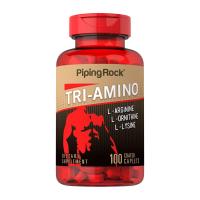ราคา PipingRock Tri Amino L-Arginine L-Ornithine L-Lysine 100 Coated Caplets (7551086256)