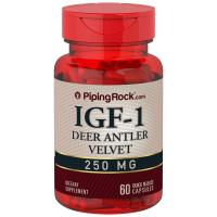 ราคา IGF-1 Growth Hormone 250 mg 60 เม็ด โกรทฮอร์โมน PipingRock (10749416976)