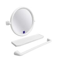 ราคา ANYHOME กระจกทรงกลมชุด 3 ชิ้นรุ่น91166 สีขาว (1245437)