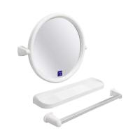 ราคา ANYHOME กระจกทรงกลมชุด 3 ชิ้นรุ่น91165 สีขาว (1245432)