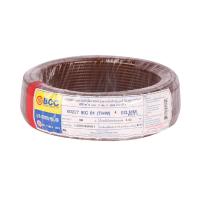 ราคา BCC สายไฟ IEC01 THW 1x4 SQ.MM 30M. *น้ำตาล (1170895)
