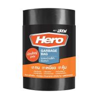 ราคา HERO ถุงขยะม้วนฮีโร่สีดำแบบหนา 30x40 (50ใบ) (1113147)