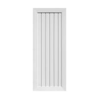 ราคา ECO-DOOR ประตูภายใน UPVC TLW1 80X200 สีขาว (1146559)