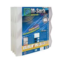 ราคา M-PE ฉนวน MPE M-SORB WAVE ลดเสียงสะท้อน *ขาว (1227185)