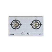 ราคา LUCKY FLAME เตาแก๊สฝัง สแตนเลส 2 หัว LBS-972 (1253402)