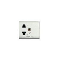 ราคา MAX LIGHT TH-RG เต้ารับเดี่ยว ML-7962 เงิน (1254261)