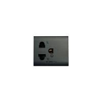 ราคา MAX LIGHT TH-RG เต้ารับเดี่ยว ML-7962 ดำ (1254220)