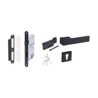 ราคา HAFELE มือจับก้านโยกห้องทั่วไป 489.11.052 สีดำ (1255371)