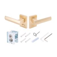 ราคา HAFELE มือจับก้านโยกห้องน้ำ 489.11.045 ทองด้าน (1255381)