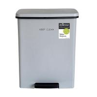 ราคา DKW ถังขยะขาเหยียบ SOFT CLOSE 20ลิตร สีเทา (1260411)