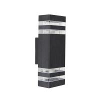 ราคา MAX LIGHT ไฟผนังภายนอก YJ-2012AS/2 *ดำ E27x2 (1262329)