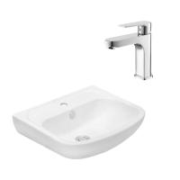 ราคา COTTO (BATH) SET อ่างล้างหน้า C0141+ ก๊อก CT1160AN (1264033)