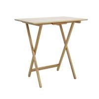 ราคา MOOVE โต๊ะพับไม้ยางพารา 75x55x70 สีธรรมชาติ (1280400)